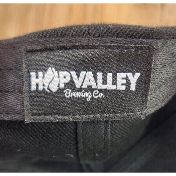 Hop Valley Brewing Co. Hat Cap Snapback Black Red Logo Craft Beer IPA Oregon Men - Picture 10 of 10